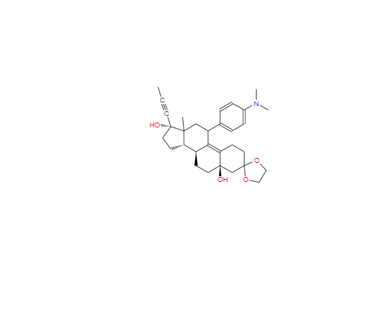 CAS：84371-64-2，Mifepristone related compound