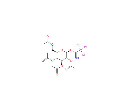 CAS：92052-29-4，2,3,4,6-四-O-乙酰基-β-D-吡喃葡萄糖基2,2,2-三氯乙酰亚胺酯