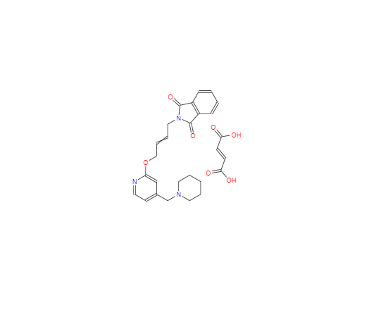 CAS：146447-26-9，N-[顺-4-[4-(N-哌啶甲基)吡啶-2-氧]-2-丁烯-1-基]邻苯二甲酰亚胺顺丁烯二酸盐