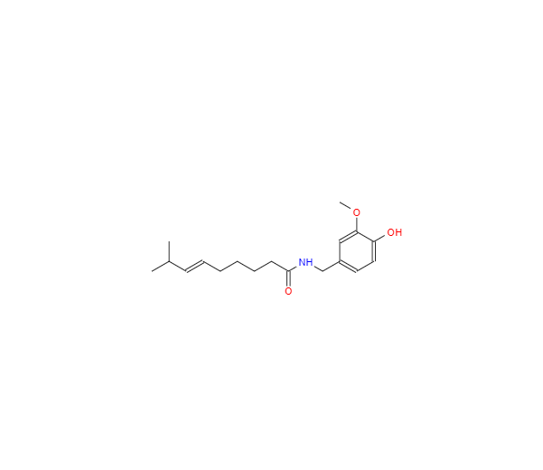 CAS：25775-90-0，(Z)-N-(4-Hydroxy-3-methoxybenzyl)-8-methylnon-6-enamide