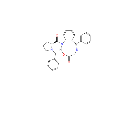 CAS：96293-19-5，(S)-(O-(N-苄基脯氨基酸)氨基)(苯基) 亚甲基亚氨基乙酸酯-N,N,N-镍(II)