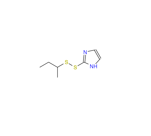 CAS：141400-58-0，2-(仲丁基二硫基)-1H-咪唑