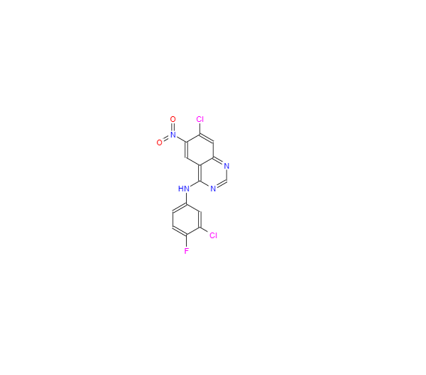 CAS：179552-73-9，7-氯-N-(3-氯-4-氟苯基)-6-硝基-4-氨基喹唑啉