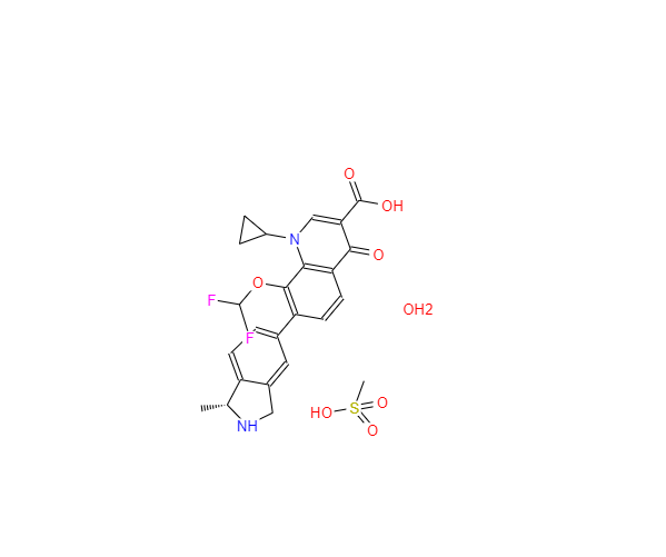 CAS：223652-90-2，甲磺酸加雷沙星一水合物
