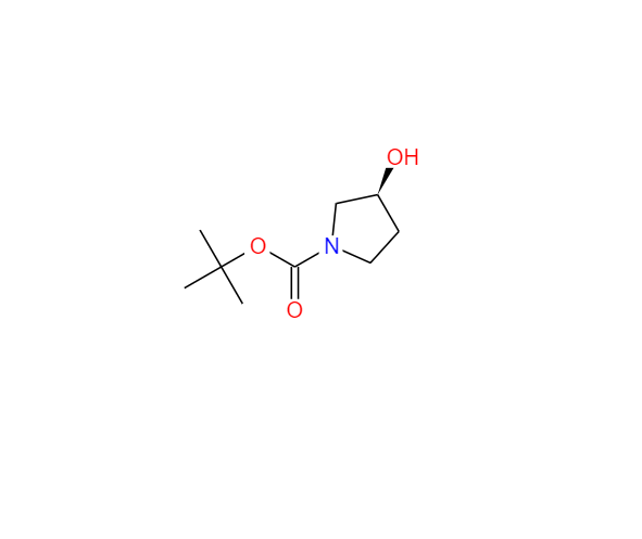 CAS：101469-92-5，(S)-1-N-叔丁氧羰基-3-羟基吡咯烷
