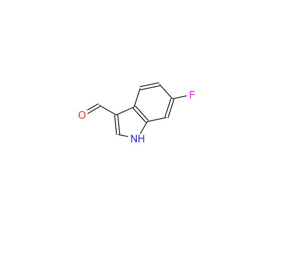 CAS：2795-41-7，6-氟吲哚-3-甲醛