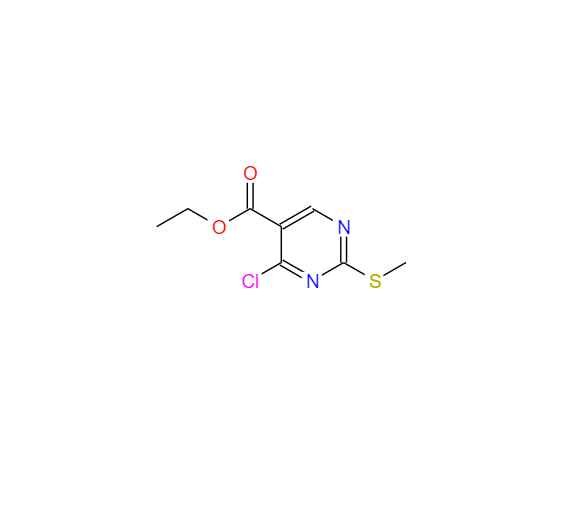 CAS：5909-24-0，4-氯-2-甲硫基嘧啶-5-羧酸乙酯