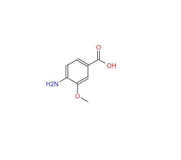 CAS：2486-69-3，4-氨基-3-甲氧基苯甲酸