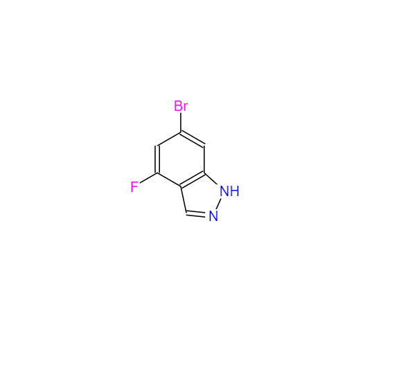 CAS：885520-23-0，6-溴-4-氟-1H-吲唑