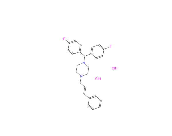 CAS：30484-77-6，盐酸氟桂利嗪