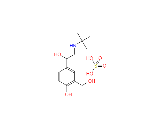 CAS：51022-70-9，硫酸沙丁胺醇