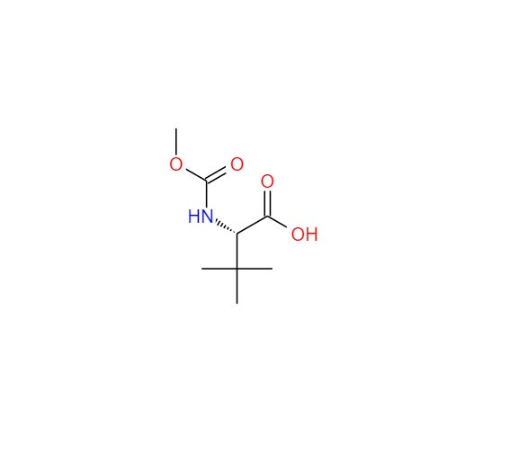CAS：162537-11-3，N-甲氧羰基-L-叔亮氨酸
