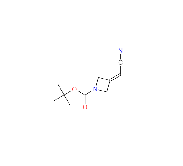 CAS：1153949-11-1，3-(氰基亚甲基)氮杂环丁烷-1-甲酸叔丁酯