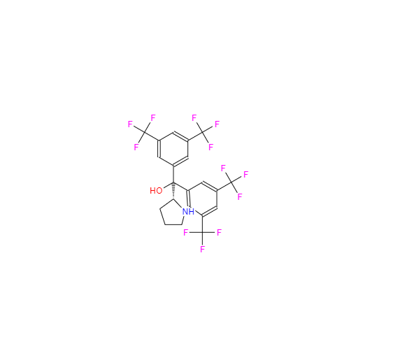 CAS：948595-00-4，(R)-α，α-双(3，5-二三氟甲基苯基)脯氨醇