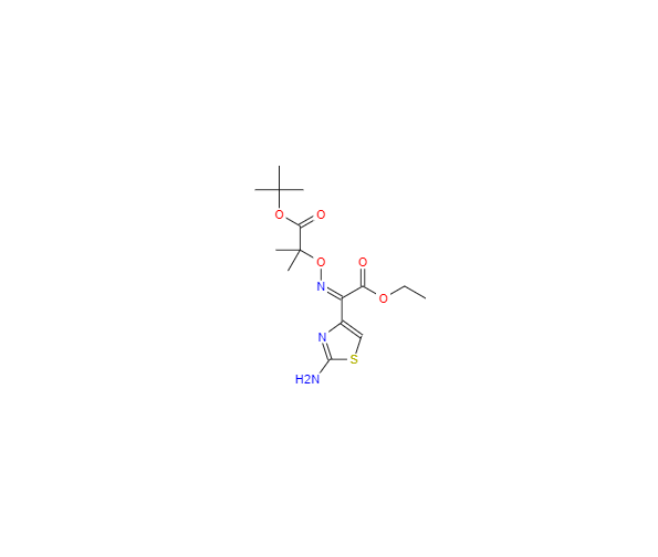 CAS：86299-46-9，(Z)-2-(2-氨基噻唑-4-基)-2-(1-叔丁氧羰基-1-甲基)乙氧亚氨基乙酸乙酯