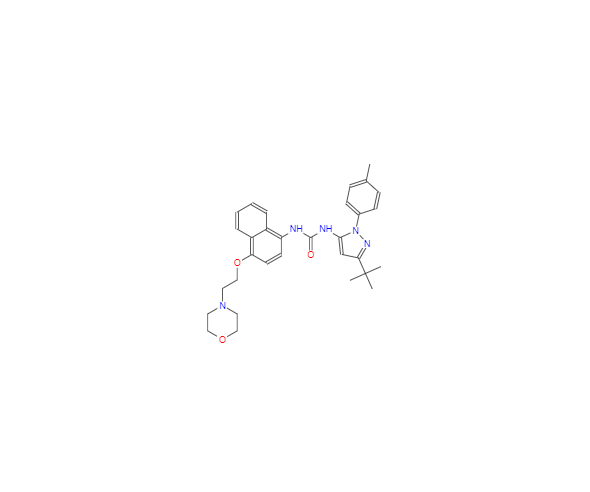 CAS：285983-48-4，Doramapimod