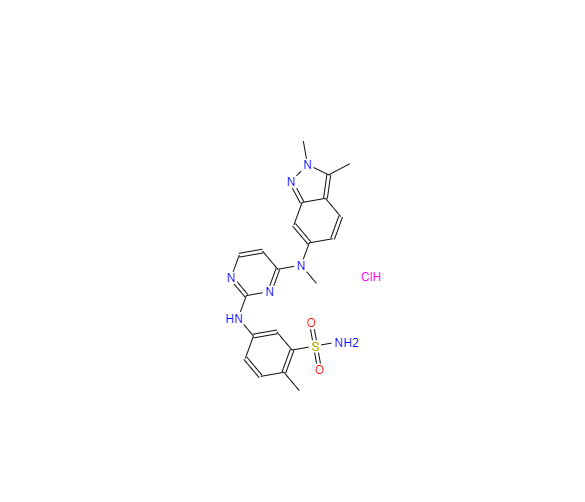 CAS：635702-64-6，盐酸帕唑帕尼