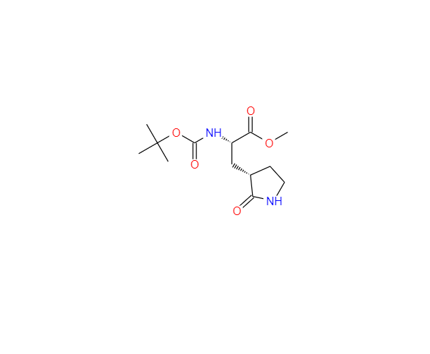 CAS：328086-60-8，(αS,3S)-α-[[[((1,1-二甲基乙氧基)羰基]氨基]-2-氧代-3-吡咯烷丙酸甲酯
