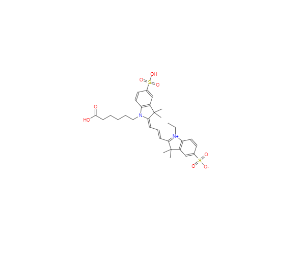 CAS：146368-13-0，Sulfo-Cyanine 3 Carboxylic Acid