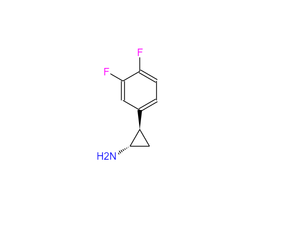 CAS：1345413-20-8，(1S,2R)-2-(3,4-二氟苯基)-环丙胺