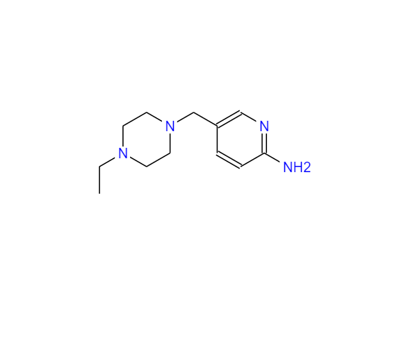 CAS：1180132-17-5，5-[(4-乙基哌嗪-1-基)甲基]吡啶-2-胺