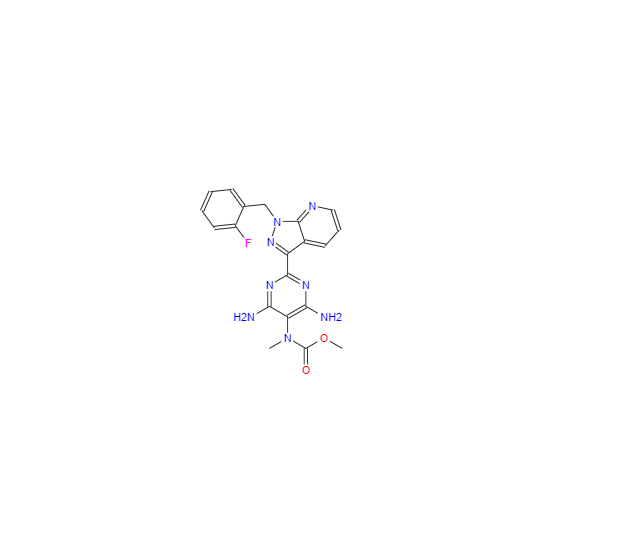 CAS：625115-55-1，(4,6-二氨基-2-(1-(2-氟苄基)-1H-吡唑并[3,4-b]吡啶-3-基)嘧啶-5-基)(甲基)氨基甲酸甲酯