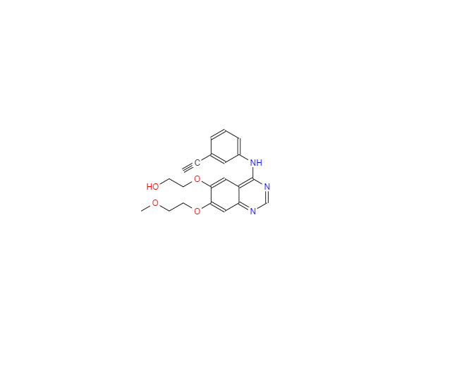 CAS：183321-86-0，2-[[4-[(3-乙炔基苯基)氨基]-7-(2-甲氧基乙氧基)-6-喹唑啉基]氧基]乙醇