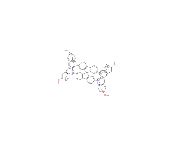 CAS：207739-72-8，2,2',7,7'-Tetrakis[N,N-di(4-methoxyphenyl)amino]-9,9'-spirobifluorene