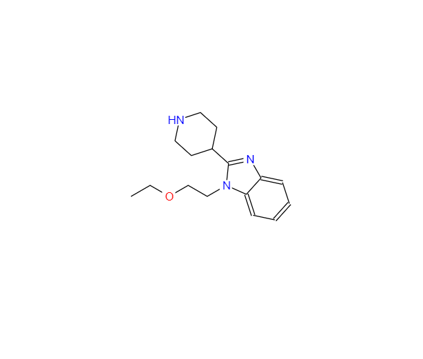CAS：110963-63-8，1-(2-乙氧基-乙基)-2-哌啶-4-基-1H-苯并咪唑