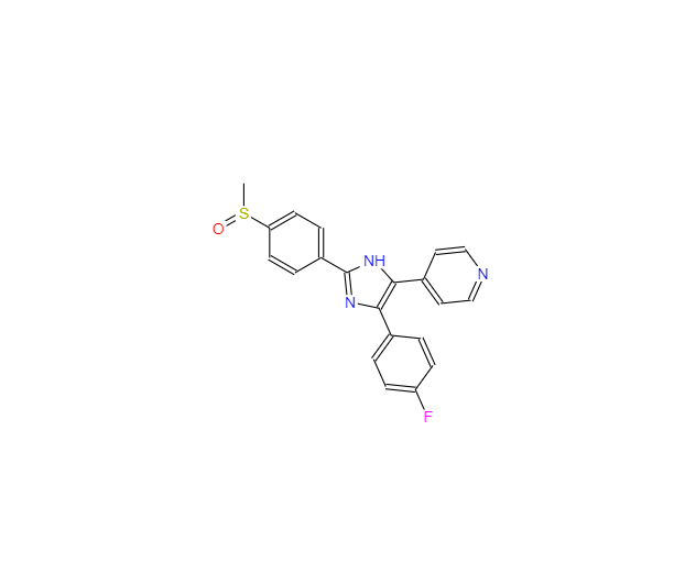 CAS：152121-47-6，4-(4-氟苯基)-2-(4-甲基亚磺酰基苯基)-5-(4-吡啶基)-1H-咪唑