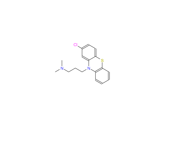 CAS：50-53-3，氯丙嗪