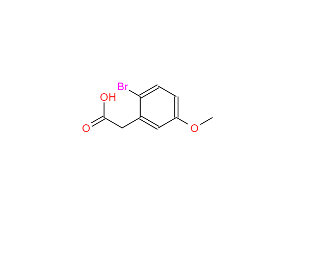 CAS：86826-93-9，2-(2-溴-5-甲氧基苯基)乙酸