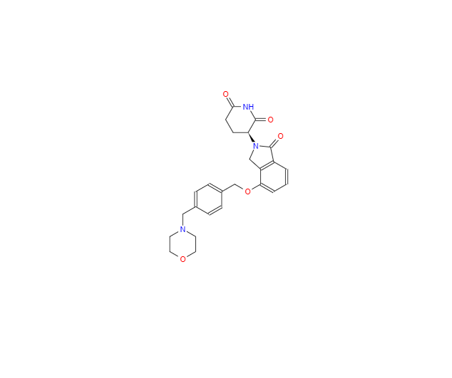 CAS：1323403-33-3，(S)-3-(4-((4-(吗啉甲基)苄基)氧基)-1-氧代异吲哚啉-2-基)哌啶-2,6-二酮