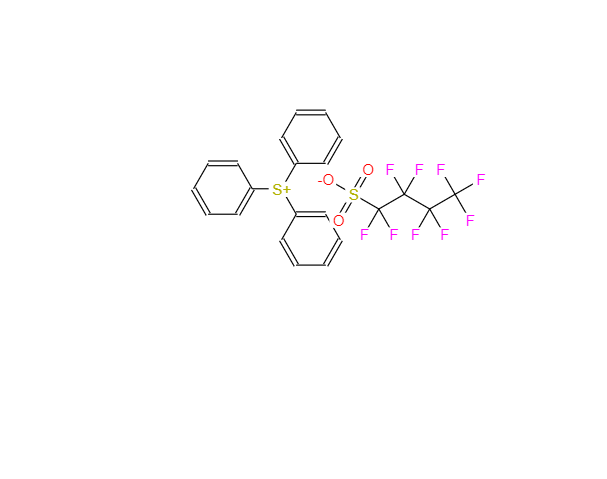 CAS：144317-44-2，全氟丁基磺酸三苯基锍盐