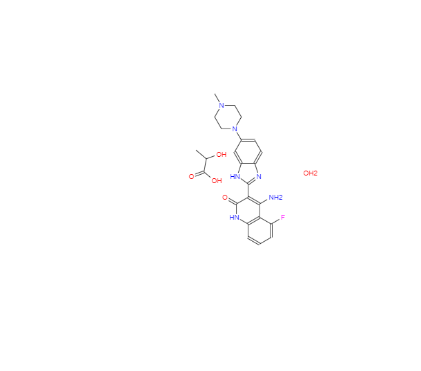 CAS：915769-50-5，Dovitinib lactate