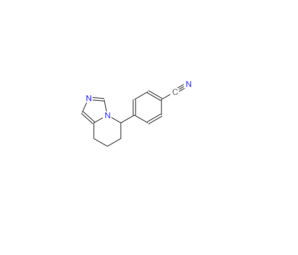CAS：102676-47-1，4-(5,6,7,8-四氢咪唑并[1,5-a]吡啶-5-基)苯腈