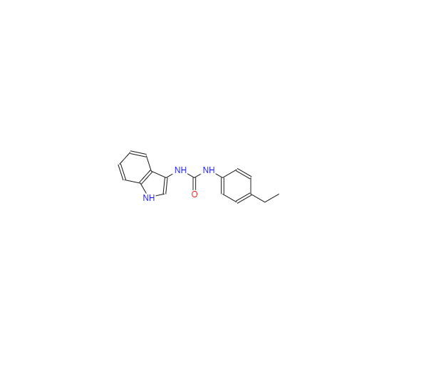 CAS：941987-60-6，1-(4-ethylphenyl)-3-(1H-indol-3-yl)urea