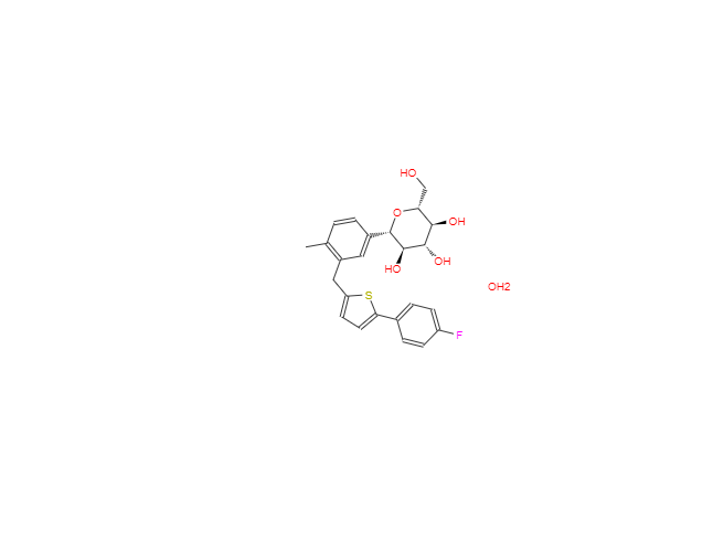 CAS：928672-86-0，卡格列净半水合物