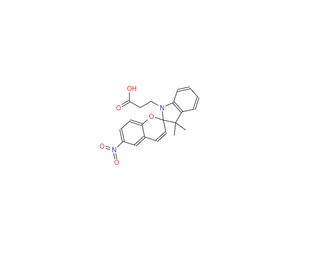 CAS：55779-26-5，1-(beta-羧基乙基)-3,3-二甲基-6'-硝基螺(吲哚啉- 2,2'-2H-苯并吡喃)
