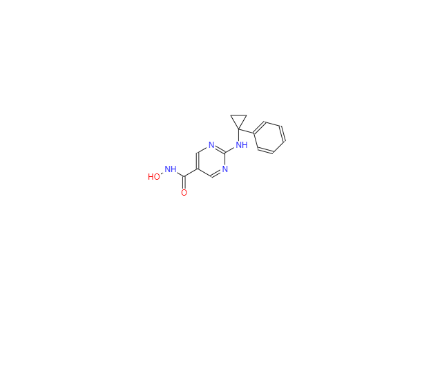 CAS：1375465-91-0，N-羟基-2-[(1-苯基环丙基)氨基]-5-嘧啶甲酰胺