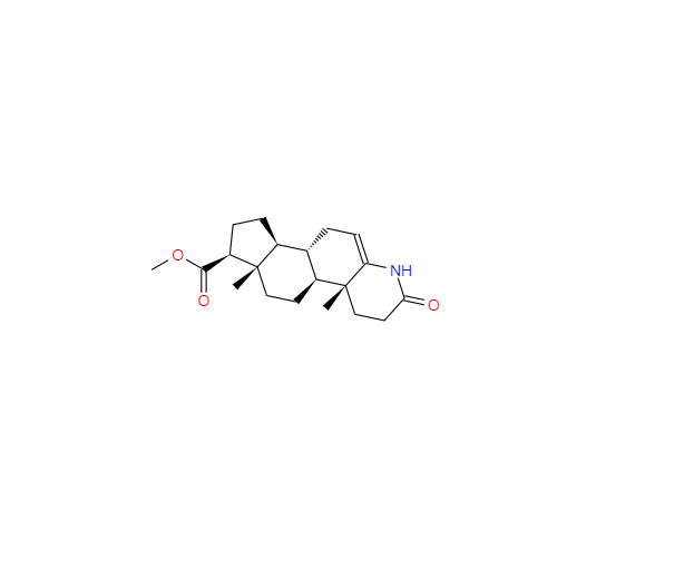 CAS：104214-18-8，3-酮-4-氮杂-5-雄甾烯-17β-羧酸甲酯；