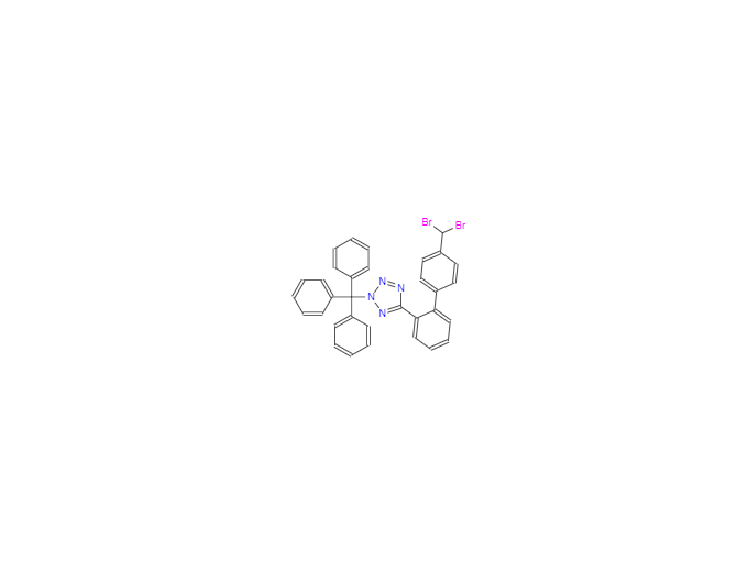 CAS：151052-34-5，5-[4'-(Dibromomethyl)[1,1'-biphenyl]-2-yl]-2-(triphenylmethyl)-2H-tetrazole