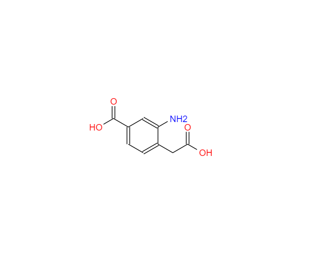 CAS：1373232-85-9，3-氨基-4-(羧甲基)苯甲酸（尼达尼布杂质）