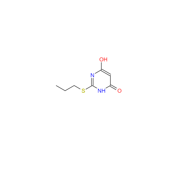 CAS：145783-12-6，6-羟基-2-(丙基硫基)-4(3H)-嘧啶酮