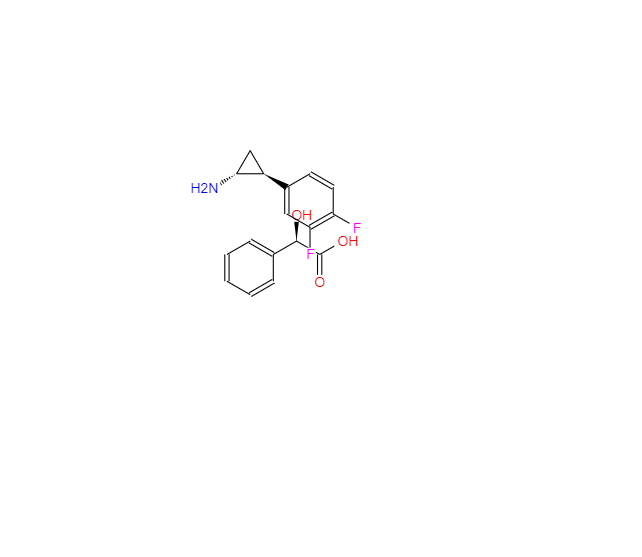 CAS：376608-71-8，(1R,2S)-2-(3,4-二氟苯基)环丙胺 (R)-扁桃酸盐