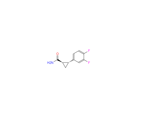 CAS：1006376-62-0，(1R,2R)-2-(3，4-二氟苯基)环丙烷甲酰胺