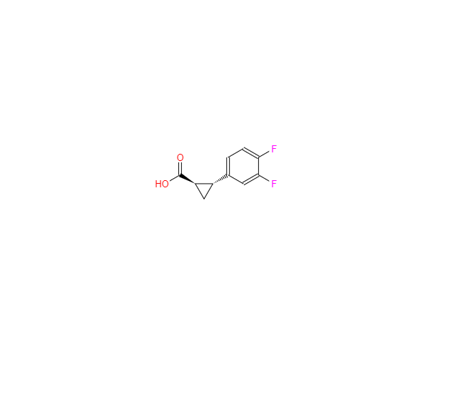 CAS：220352-36-3，(1R,2S)-REL-2-(3,4-二氟苯基)环丙基甲酸