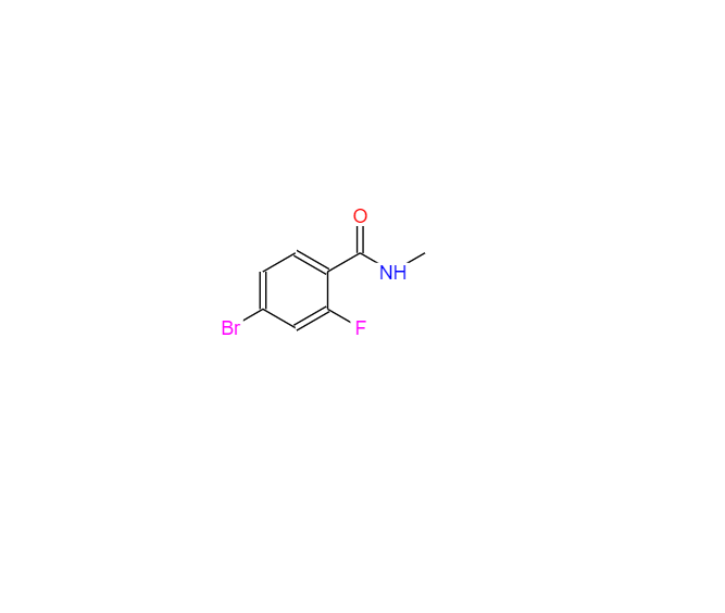 CAS：749927-69-3，N-甲基-4-溴-2-氟-苯甲酰胺