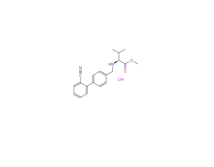 CAS：482577-59-3，N-[(2'-氰基联苯-4-基)甲基]-L-缬氨酸甲酯盐酸盐
