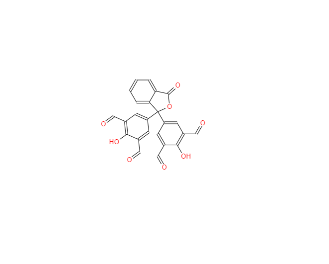 CAS：2765672-52-2，1,3-Benzenedicarboxaldehyde, 5,5′-(3-oxo-1(3H)-isobenzofuranylidene)bis[2-hydroxy-